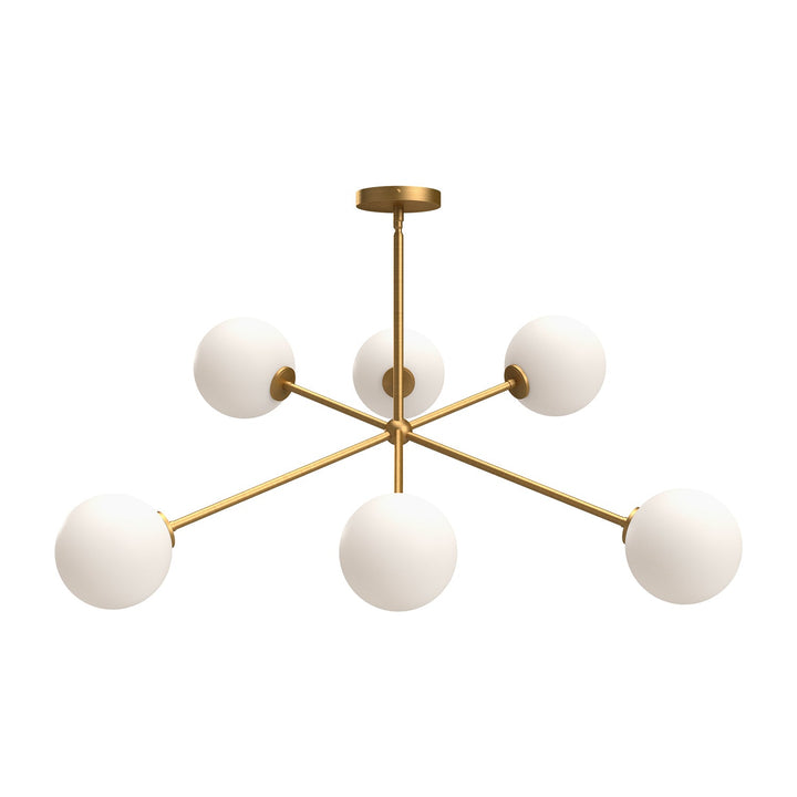 Alora Six Light Chandelier