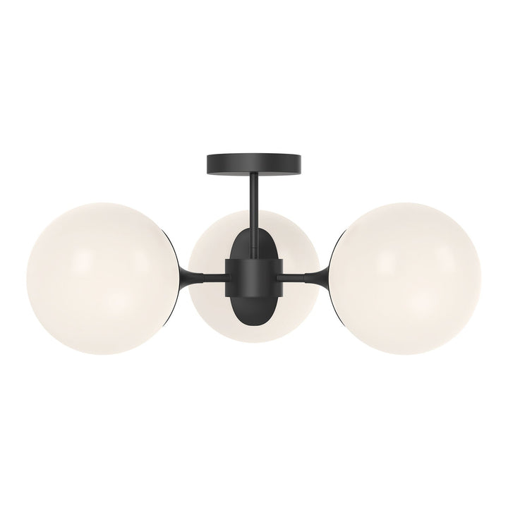 Alora Three Light Semi-Flush Mount