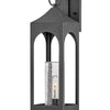 Amina LED Wall Mount in Distressed Zinc