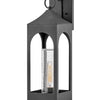 Amina LED Wall Mount in Distressed Zinc