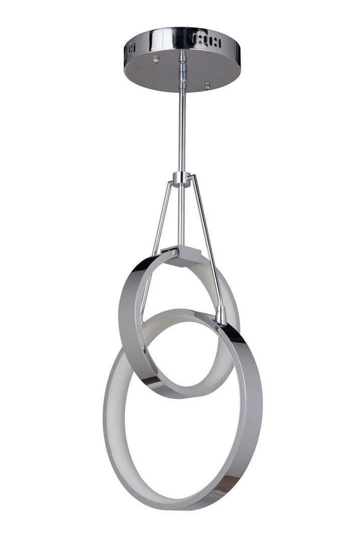 Anillo LED Pendant in Chrome