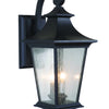 Argent Two Light Wall Mount in Midnight