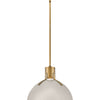 Argo LED Pendant in Light Taupe