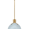 Argo LED Pendant in Pale Blue