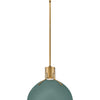 Argo LED Pendant in Sage Green