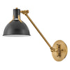 Argo LED Wall Sconce in Satin Black