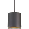 Aria LED Hanging Lantern in Black