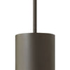 Aria LED Hanging Lantern in Buckeye Bronze