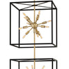 Aros LED Chandelier in Black