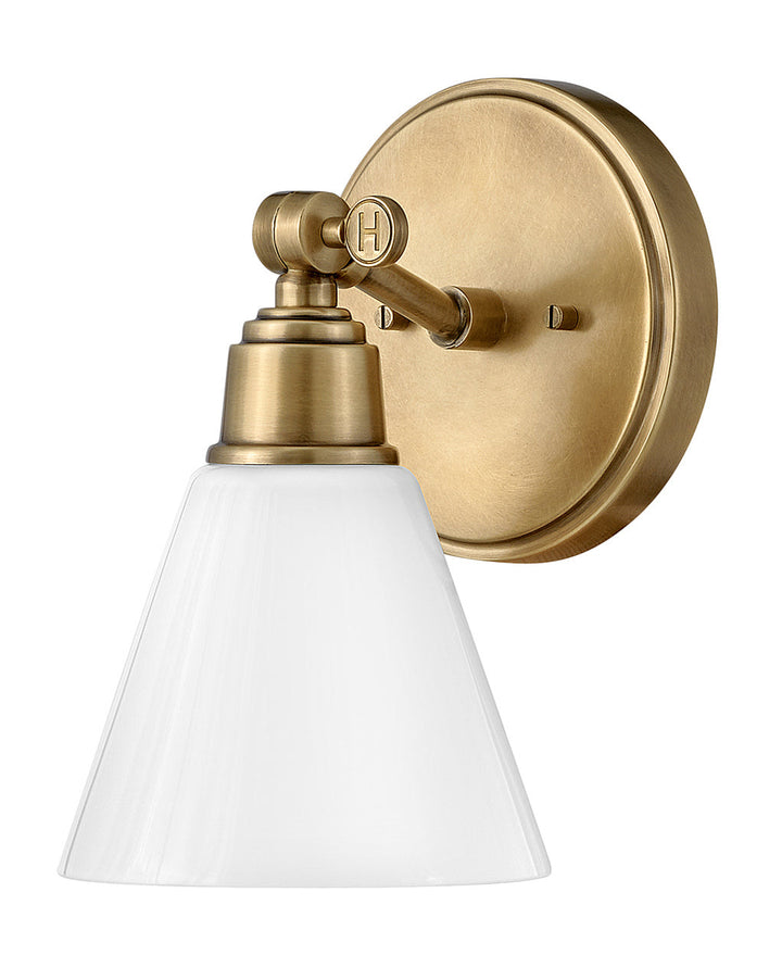 Arti LED Vanity in Heritage Brass