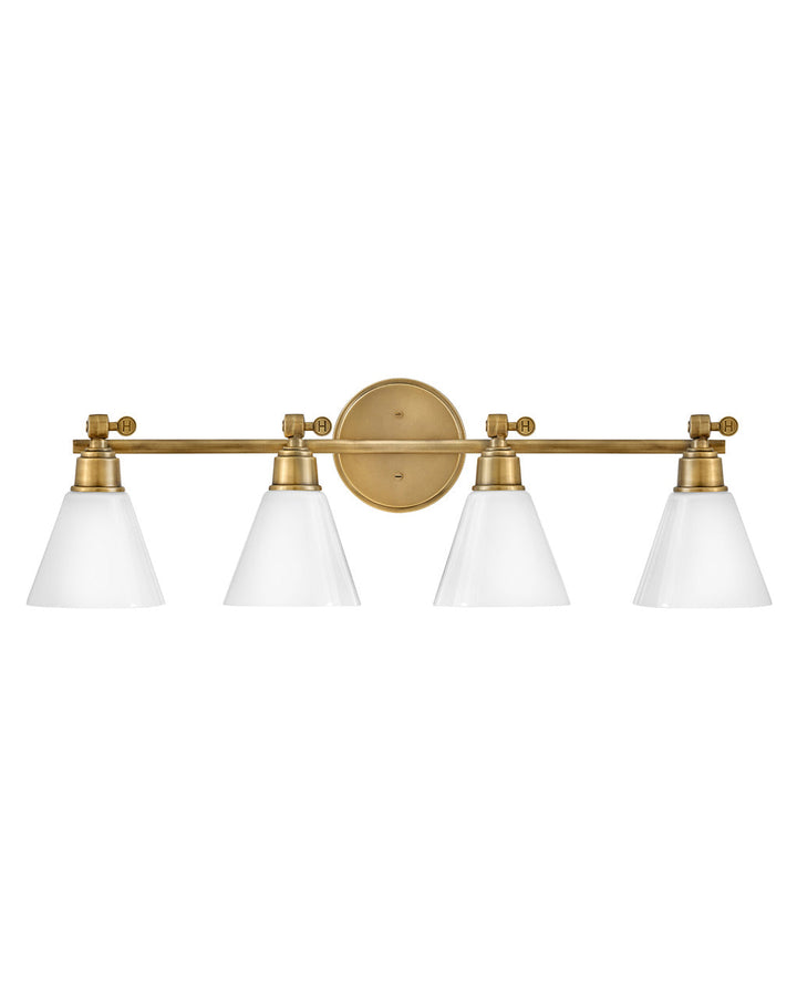 Arti LED Vanity in Heritage Brass