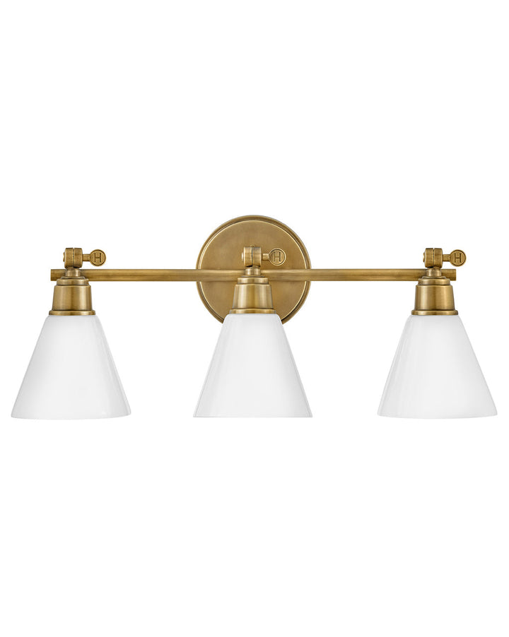 Arti LED Vanity in Heritage Brass