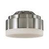 Aspen 70 LED Fan Light Kit in Brushed Steel - DISCONTINUED