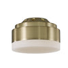 Aspen 70 LED Fan Light Kit in Burnished Brass - DISCONTINUED