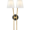 Aston LED Wall Sconce in Heritage Brass