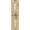 Astoria LED Vanity in Heritage Brass