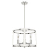 Astwood Four Light Chandelier in Polished Nickel