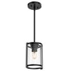 Astwood One Light Mini Pendant in Matte Black