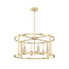 Astwood Six Light Chandelier in Alturas Gold