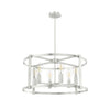 Astwood Six Light Chandelier in Brushed Nickel
