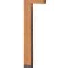 Atlantis LED Path Light in Cedar