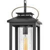 Atwater LED Hanging Lantern in Black