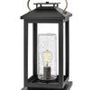 Atwater LED Pier Mount in Black