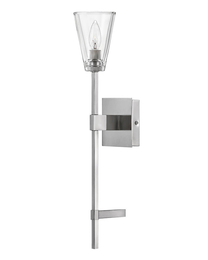 Auden LED Vanity in Polished Nickel