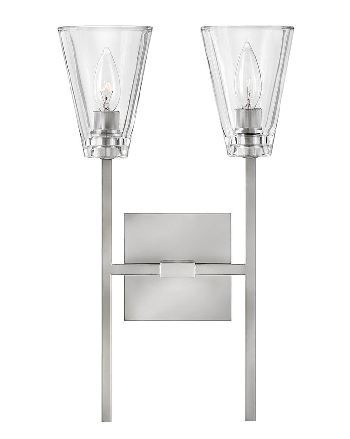 Auden LED Vanity in Polished Nickel