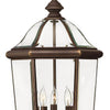 Augusta LED Hanging Lantern in Copper Bronze
