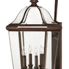 Augusta LED Wall Mount in Copper Bronze