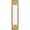 Baylor LED Vanity in Heritage Brass