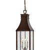 Beacon Hill LED Hanging Lantern in Blackened Copper