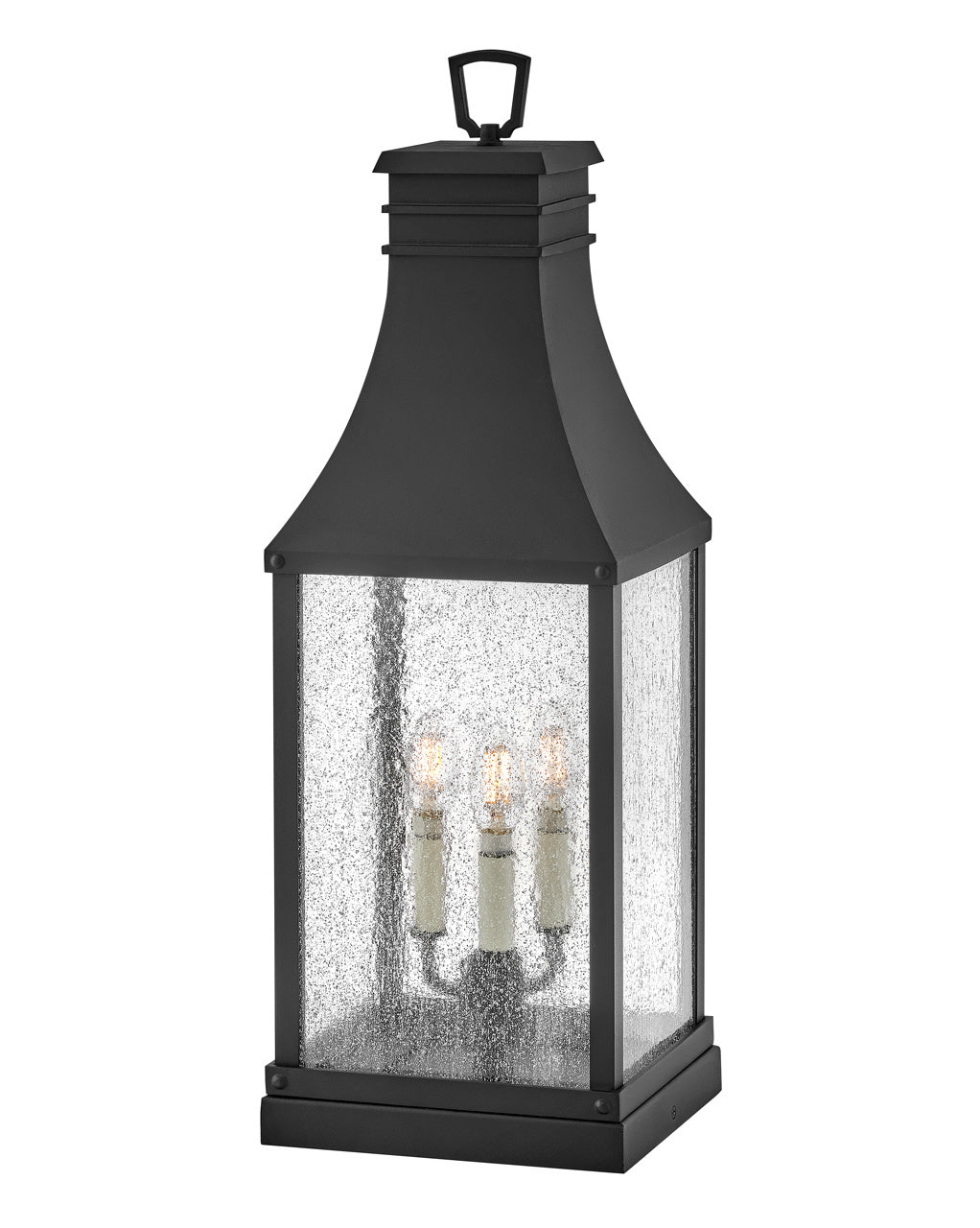 Beacon Hill LED Pier Mount in Museum Black