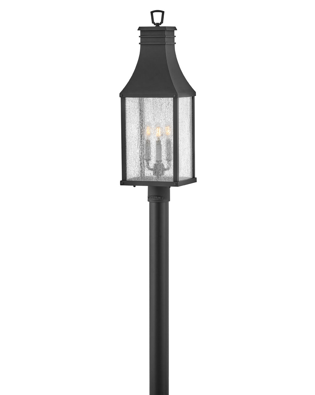 Beacon Hill LED Post Top or Pier Mount in Museum Black