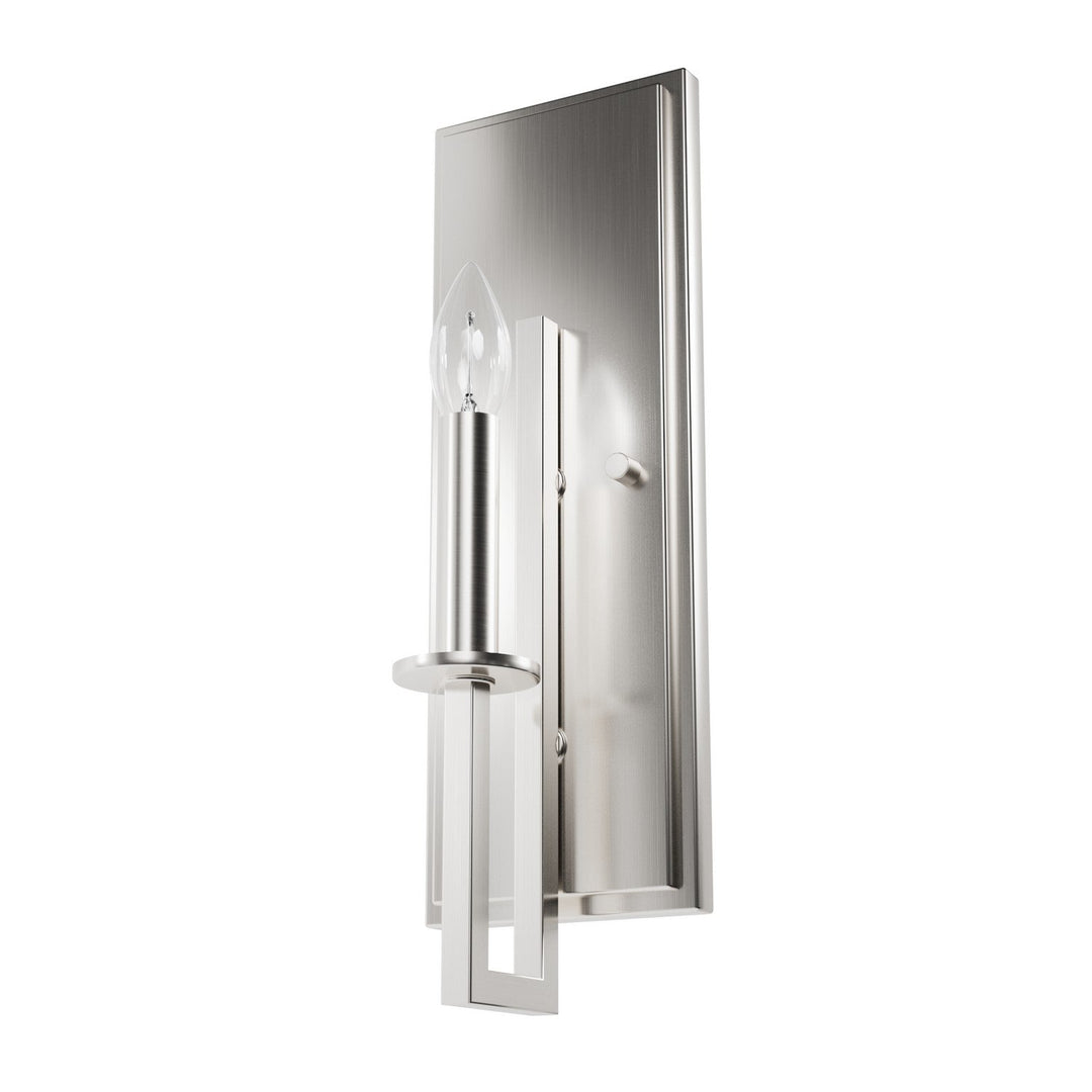 Bearden One Light Wall Sconce in Brushed Nickel