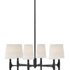 Beaumont LED Chandelier in Black