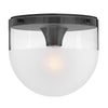 Beck LED Flush Mount in Black