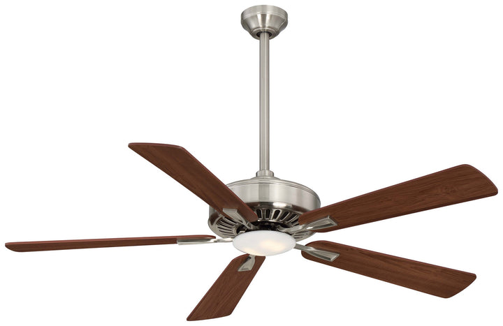 Minka Aire Contractor Plus 52" Ceiling Fan with Dimmable LED Light and Remote Control