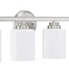 Bolden Four Light Vanity in Brushed Polished Nickel