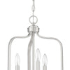 Bolden Three Light Foyer Pendant in Brushed Polished Nickel