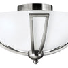 Bolla LED Flush Mount in Brushed Nickel