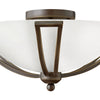 Bolla LED Flush Mount in Olde Bronze