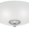 Bowl Light Fixture in Brushed Nickel