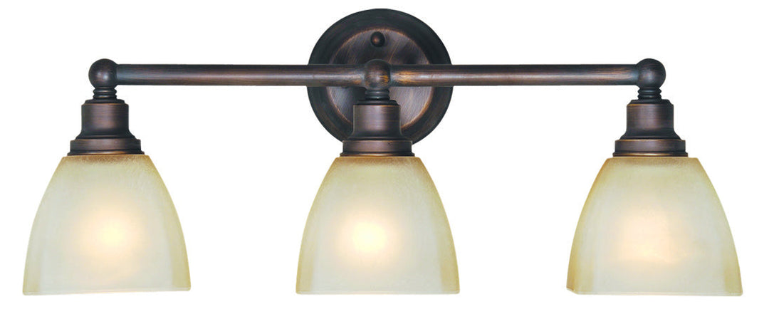 Bradley Three Light Vanity in Bronze