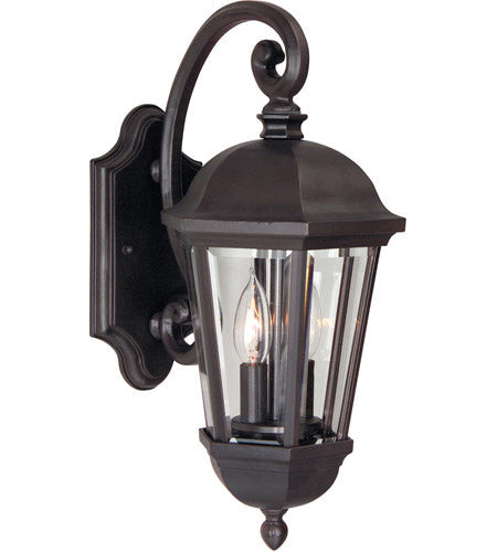 Britannia Two Light Wall Mount in Oiled Bronze Outdoor