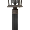 Bromley LED Post Top/ Pier Mount in Oil Rubbed Bronze