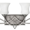 Brooke LED Bath in Antique Nickel