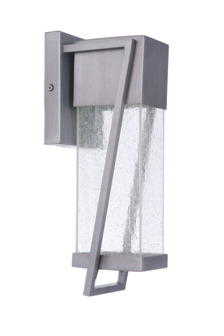 Bryce LED Outdoor Lantern in Brushed Titanium