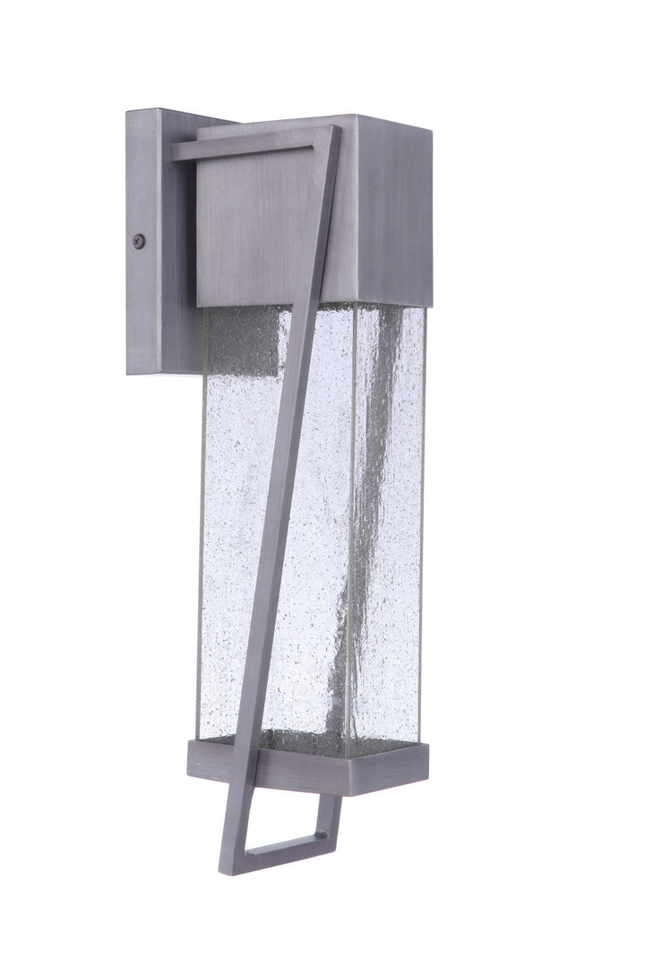 Bryce LED Outdoor Lantern in Brushed Titanium